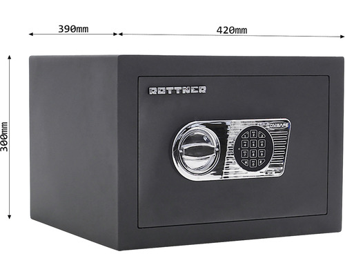 Seif cu dimensiunile de 390 mm pe 420 mm pe 300 mm
