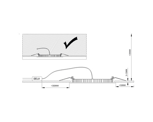 Schema de instalare a corpurilor de iluminat
