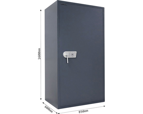 Seif cu dimensiunile 1600x850x600 mm