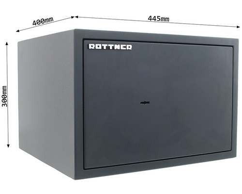 Seif Rotttner cu dimensiunile 445 mm x 400 mm x 300 mm