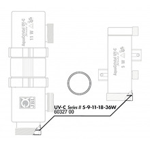 Schema clarificatorului de apă JBL AquaCristal UV-C