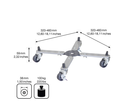 Role de mobilier cu dimensiuni și capacitate portantă