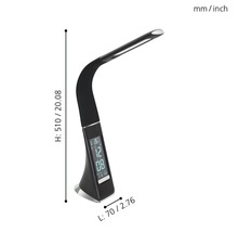 Lampă de birou cu afișaj digital și dimensiunile 510 x 70 milimetri