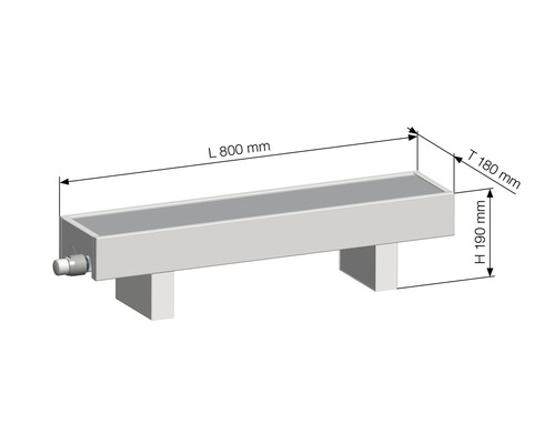 Imagine a unui curs de apă cu dimensiuni.