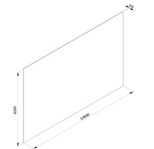 Oglindă baie cu LED Cordia Shine Line 65x100 cm IP 44