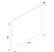 Oglindă baie cu LED Cordia Shine Line 65x80 cm IP 44