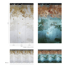 Fototapet vlies Smart Art Easy 47227 maro/albastru 159x270 cm