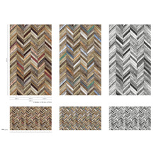 Panouri decorative cu model herringbone în diferite nuanțe