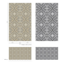 Model de tapet cu romburi geometrice și aspect de marmură
