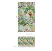 Fototapet vlies Smart Art Easy 47259 junglă verde 159x270 cm