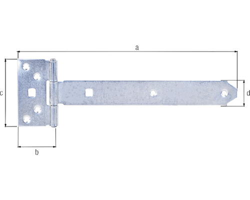 Balamaua T cu dimensiuni
