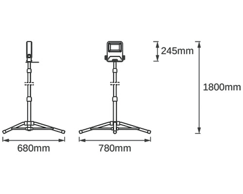 Desen tehnic al unui suport pentru dezinfectant cu dimensiuni