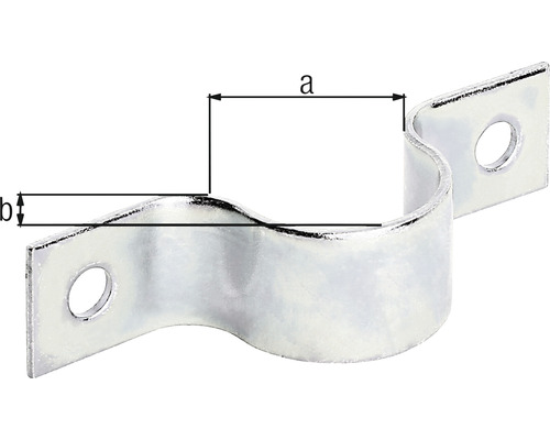 Colier de conductă cu găuri pentru fixare