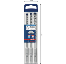 Set de burghie cu trei burghie SDS plus-7X de la marca Bosch