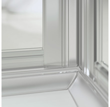 Cabină de duș pătrată Schulte Garant, 90x90x200 cm, uși pliabile, sticlă securizată transparentă, profil alunatur-thumb-4