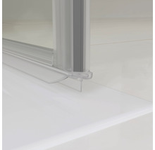 Cabină de duș rectangulară Schulte Garant, 90x80x200 cm, uși pliabile, sticlă securizată transparentă, profil alunatur-thumb-5