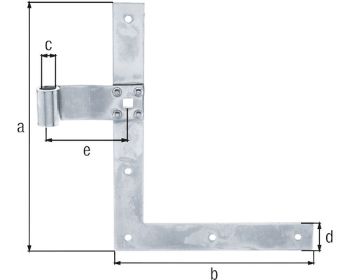 Bandă de colț cu dimensiuni