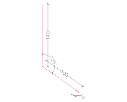 Desen tehnic cu dimensiuni