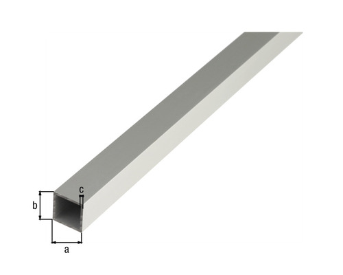 Tub dreptunghiular din aluminiu cu dimensiuni