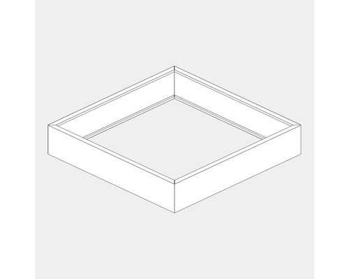 Chenar supraînălțat gol