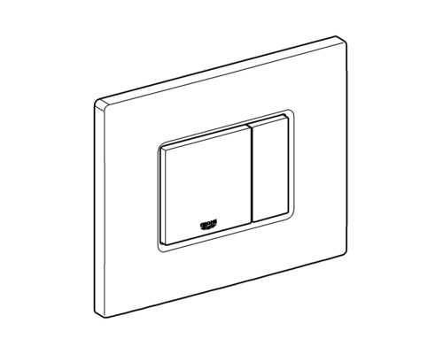 Clapetă de spălare WC cu două butoane de la Grohe