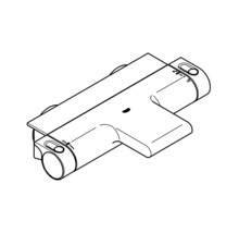 Termostat de duș pentru montaj pe perete