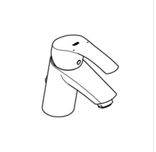 Baterie lavoar monocomandă GROHE Eurosmart mărime S 33188002 crom-thumb-3 Baterie lavoar monocomandă GROHE Eurosmart mărime S 33188002 crom-thumb-3