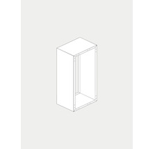 Dulap suspendat de bucătărie fără ușă și fără rafturi