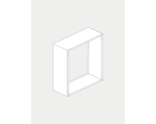 Dulap de perete pătrat pentru depozitare