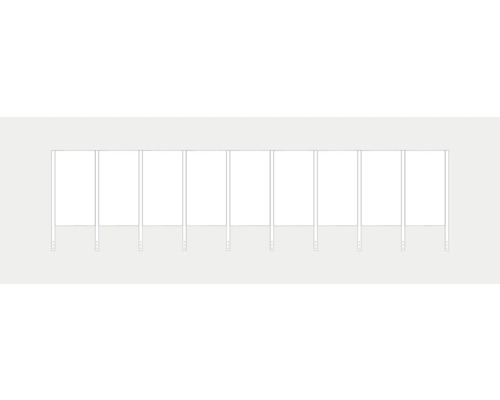 Elemente de perete de protecție vizuală pentru grădină