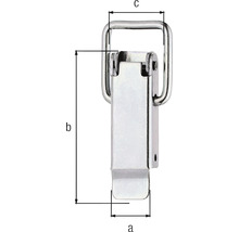 Desen al unui zăvor de blocare cromat cu dimensiuni