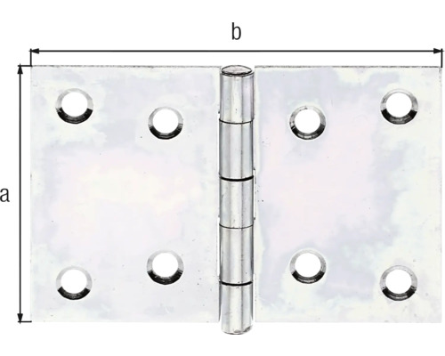 Balama metalică cu dimensiuni