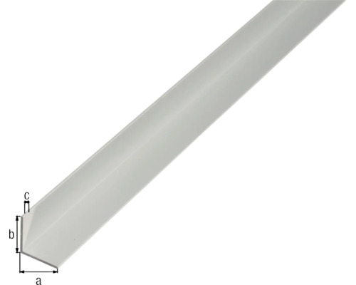Profil unghiular din plastic pentru montaj