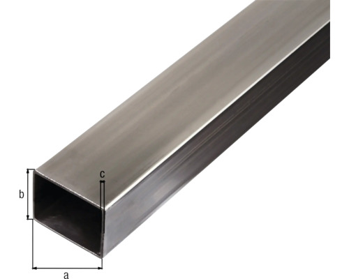 Țeavă metalică rectangulară Alberts 40x30x1,5 mm, | HORNBACH