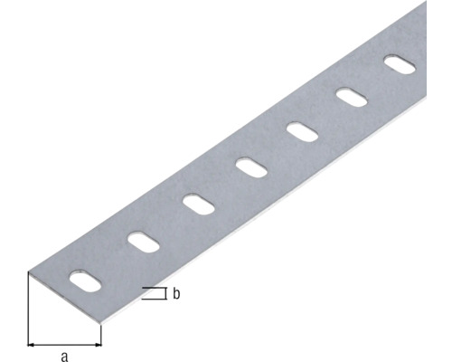 Bandă perforată metalică cu decupaje