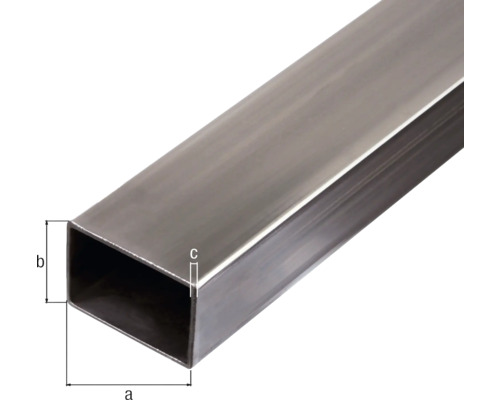 Țeavă rectangulară din oțel cu dimensiuni