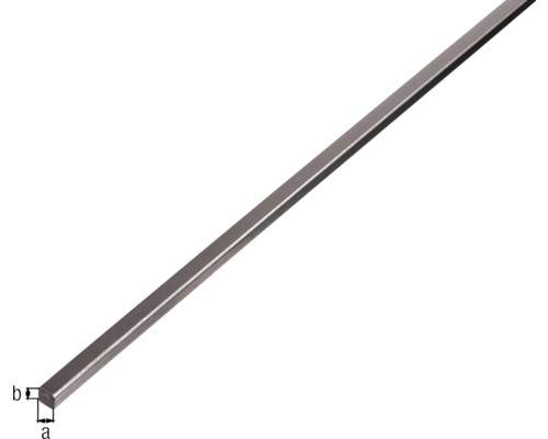 Bară pătrată metalică