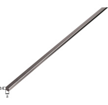 Bară metalică pătrată Alberts 10x10 mm, lungime 1m-thumb-1