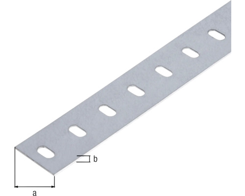Bandă perforată metalică cu găuri