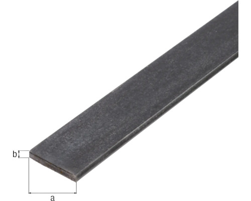 Oțel plat cu dimensiuni