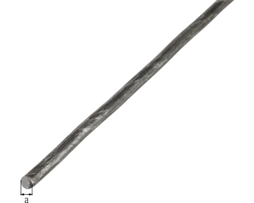 Bară metalică cu marcaj al diametrului