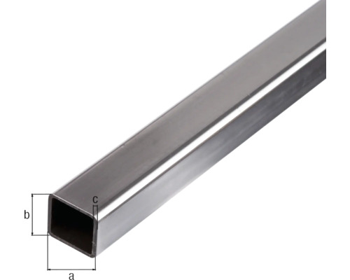 Țeavă metalică pătrată Alberts 16x16x1 mm, lungime 3m | HORNBACH