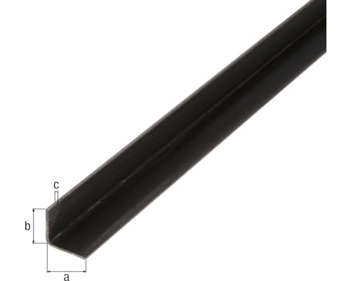 Profil din oțel unghiular cu dimensiuni