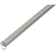 Țeavă aluminiu pătrată Alberts 10x10x1 mm, lungime 1m-thumb-1 Țeavă aluminiu pătrată Alberts 10x10x1 mm, lungime 1m-thumb-1