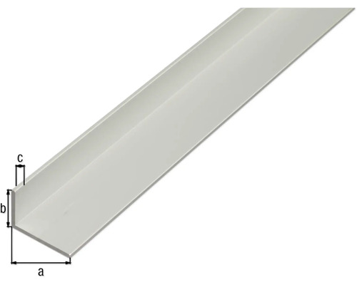 Profil unghiular din plastic cu dimensiuni