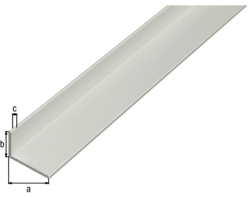 Profil unghiular cu dimensiuni
