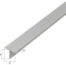 Profil T din metal cu dimensiunile a, b și c