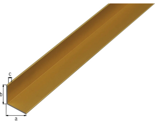 Profil L pentru construcții și design.