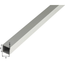 Țeavă pătrată din aluminiu cu indicații de măsurare