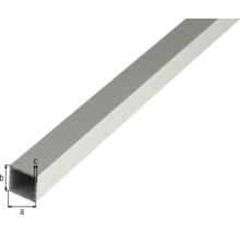 Profil dreptunghiular din aluminiu cu dimensiuni